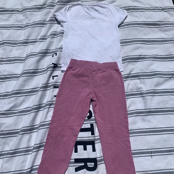 Girls mini Boden sweatpants and tee shirt - Picture 2 of 2